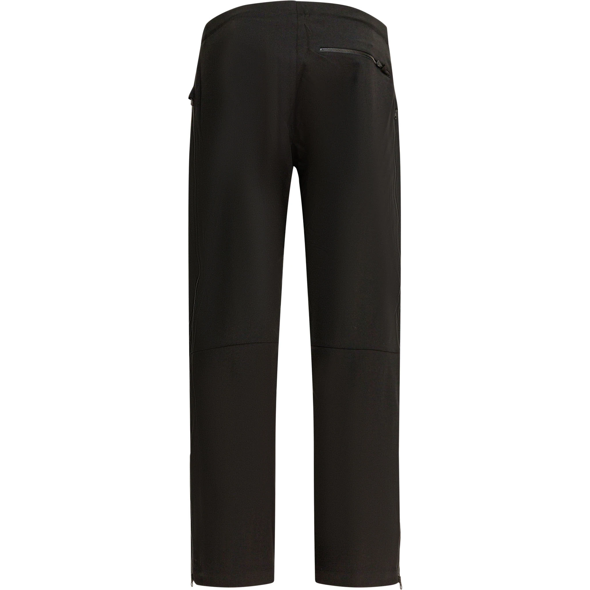 Wool blend belted pants