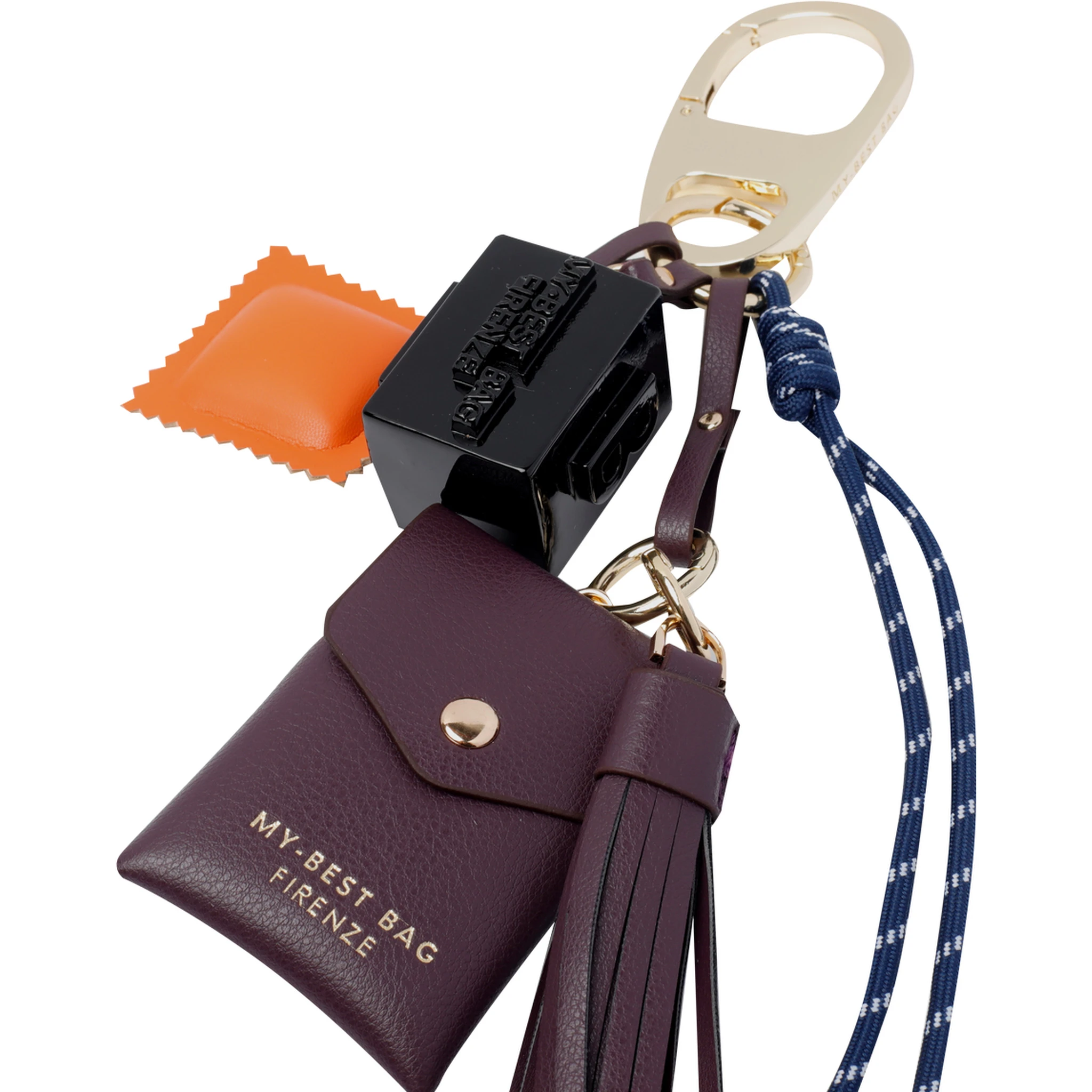 MY BEST BAG FIRENZE Keychains Black