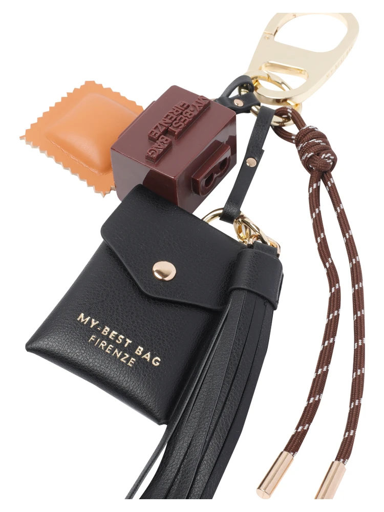 MY BEST BAG FIRENZE Keychains Brown alternative