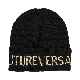 WOOL AND ACRYLIC BEANIE