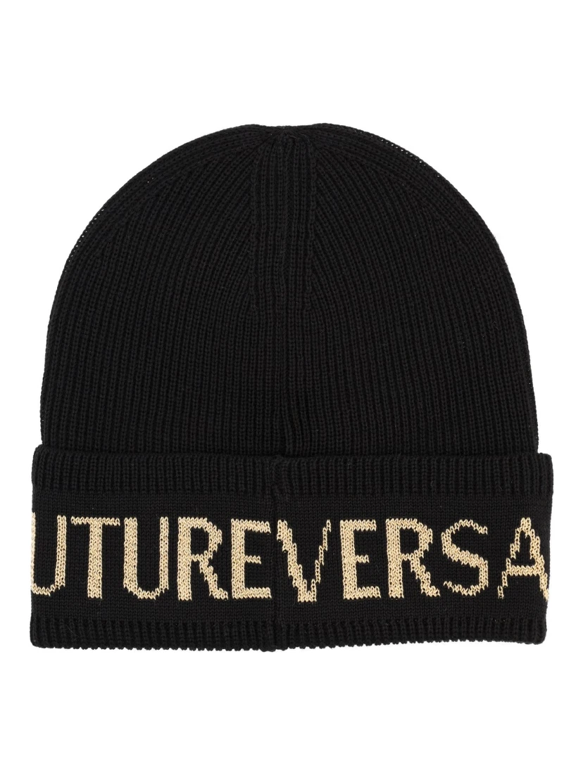 WOOL AND ACRYLIC BEANIE