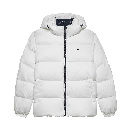 TOMMY JEANS  Coats White