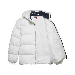 TOMMY JEANS  Coats White