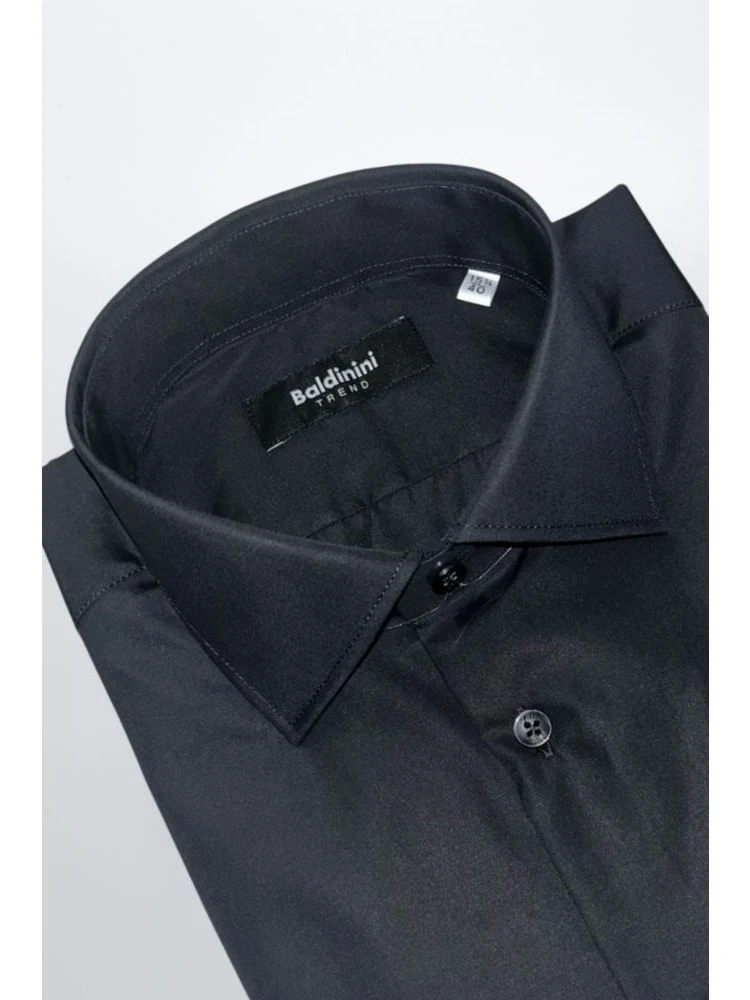 Black Cotton Men Shirt alternative