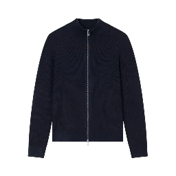 Armani Exchange full-zip cardigan