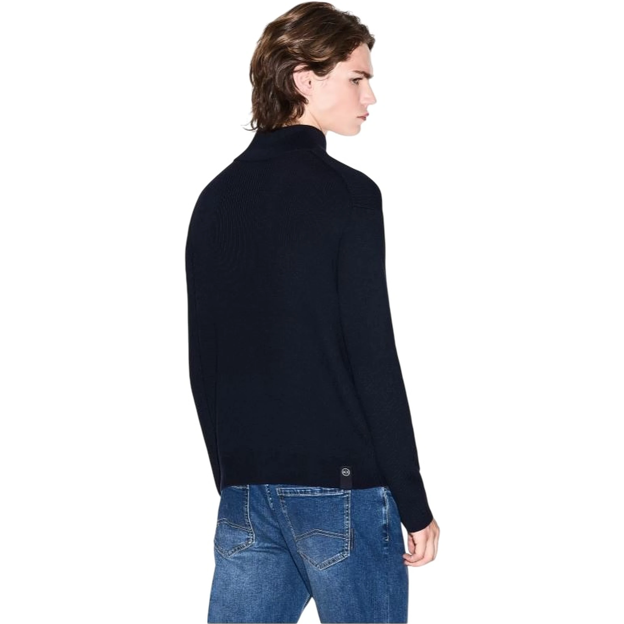 Armani Exchange full-zip cardigan