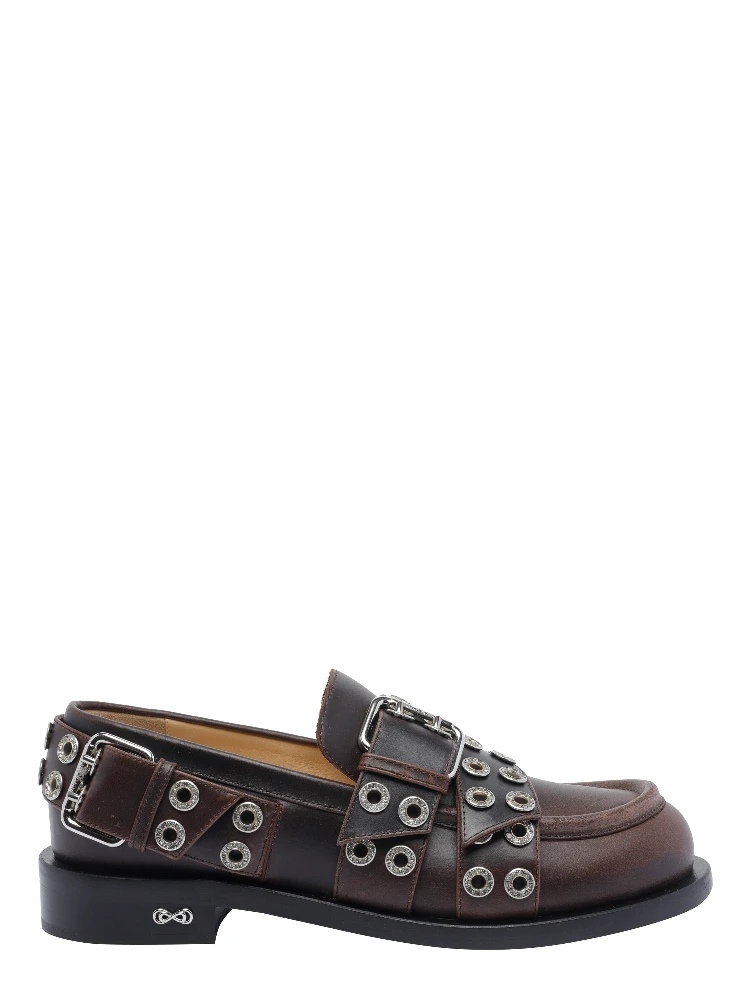 MACH & MACH Flat shoes Brown