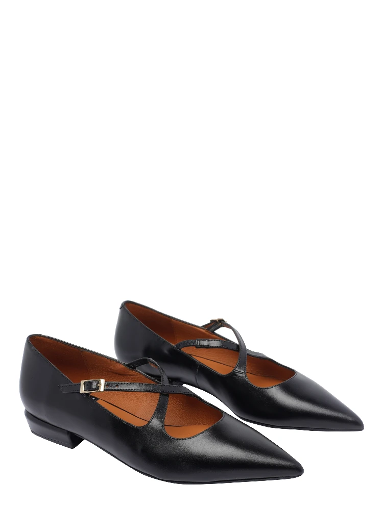 ANGEL ALARCON Flat shoes Black alternative