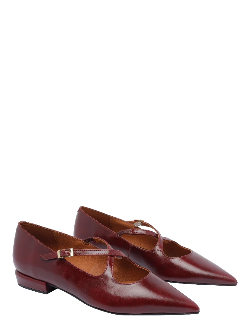 ANGEL ALARCON Flat shoes Red