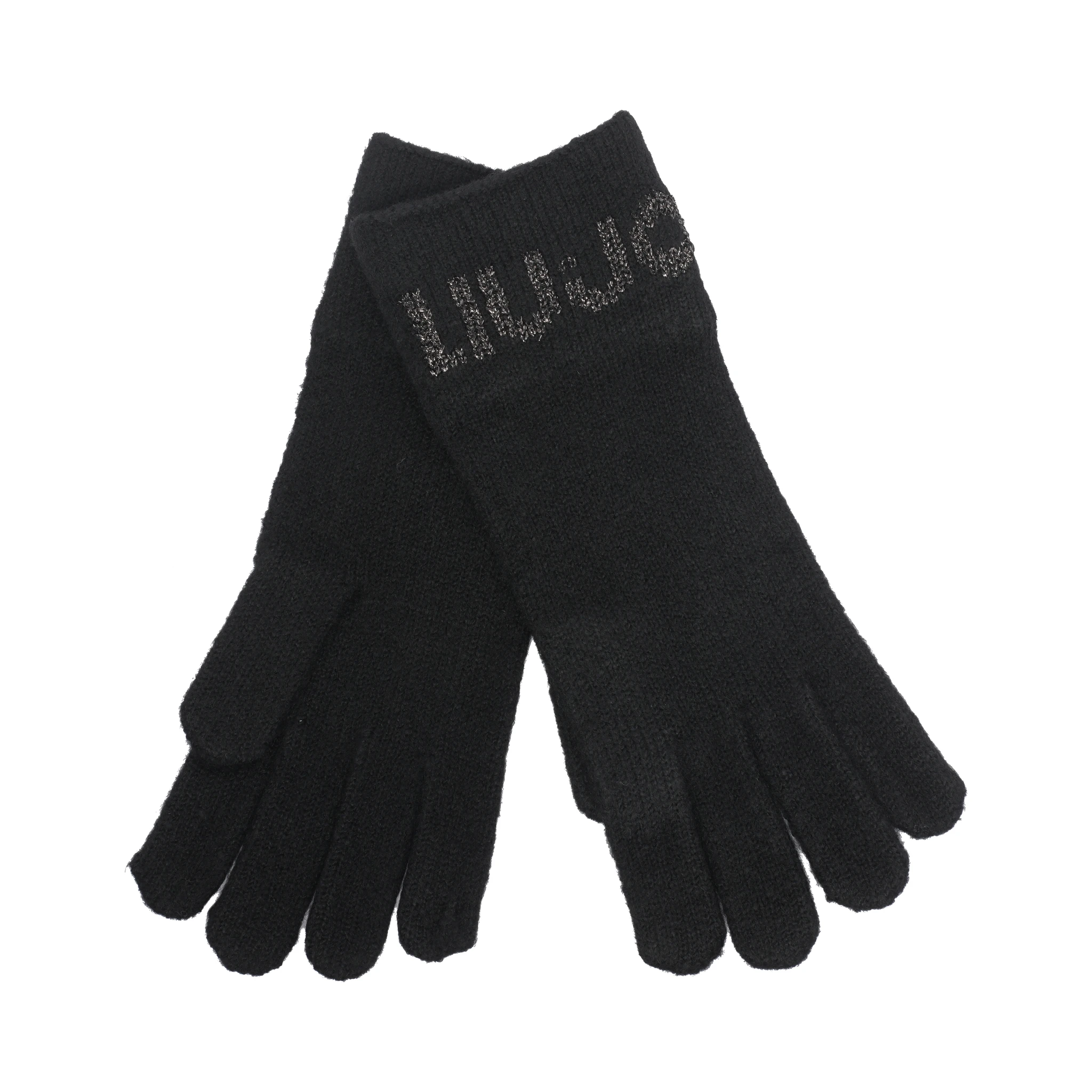 logo-detail gloves