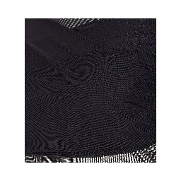 mesh crew-neck top