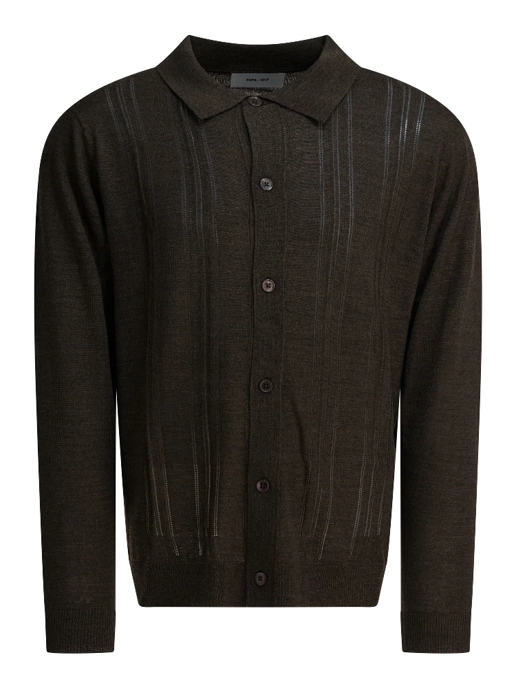"Thor" wool blend cardigan