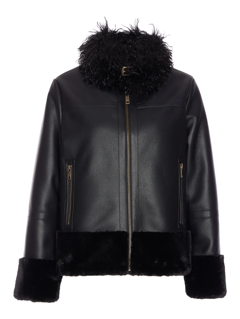 Twin-set Coats Black