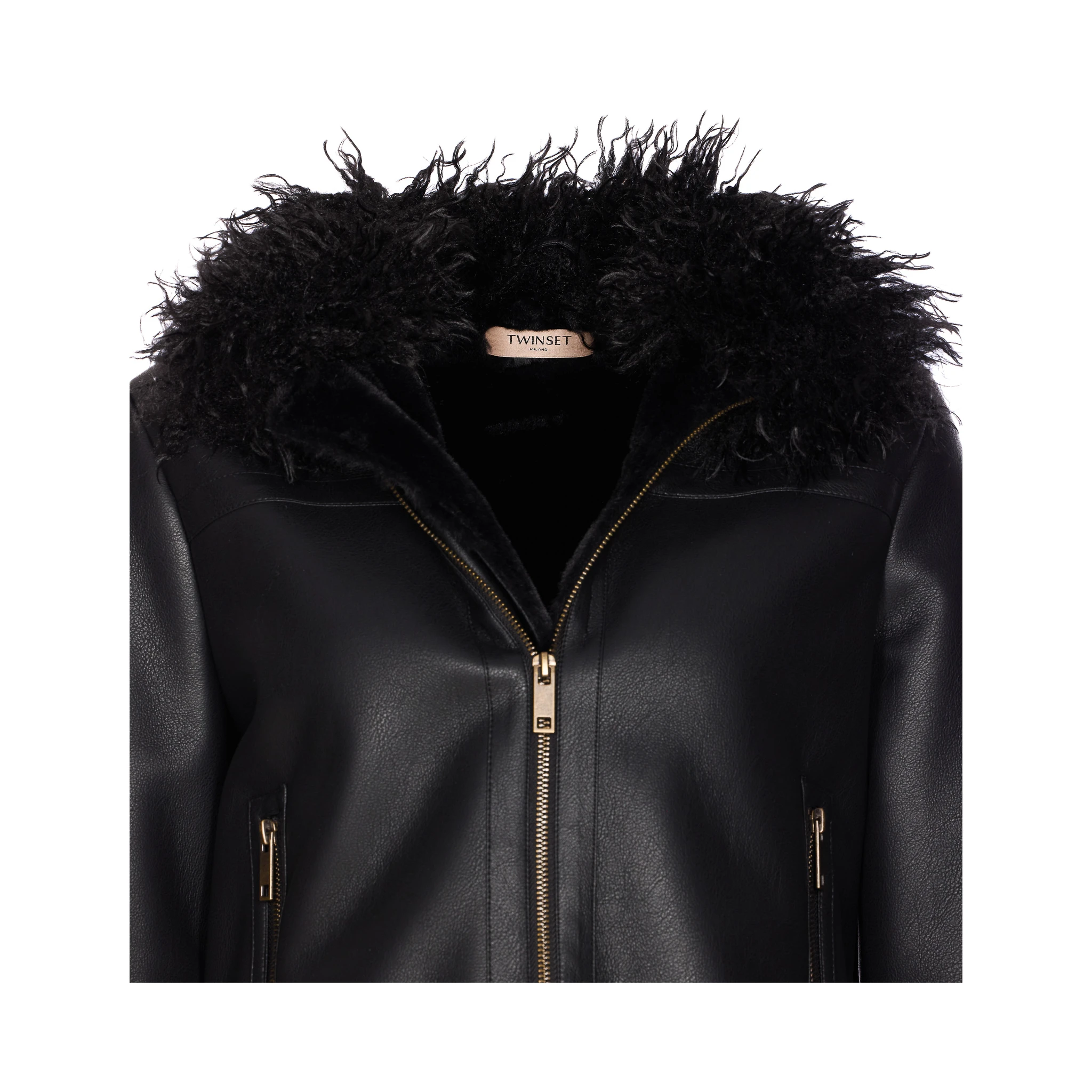 Twin-set Coats Black