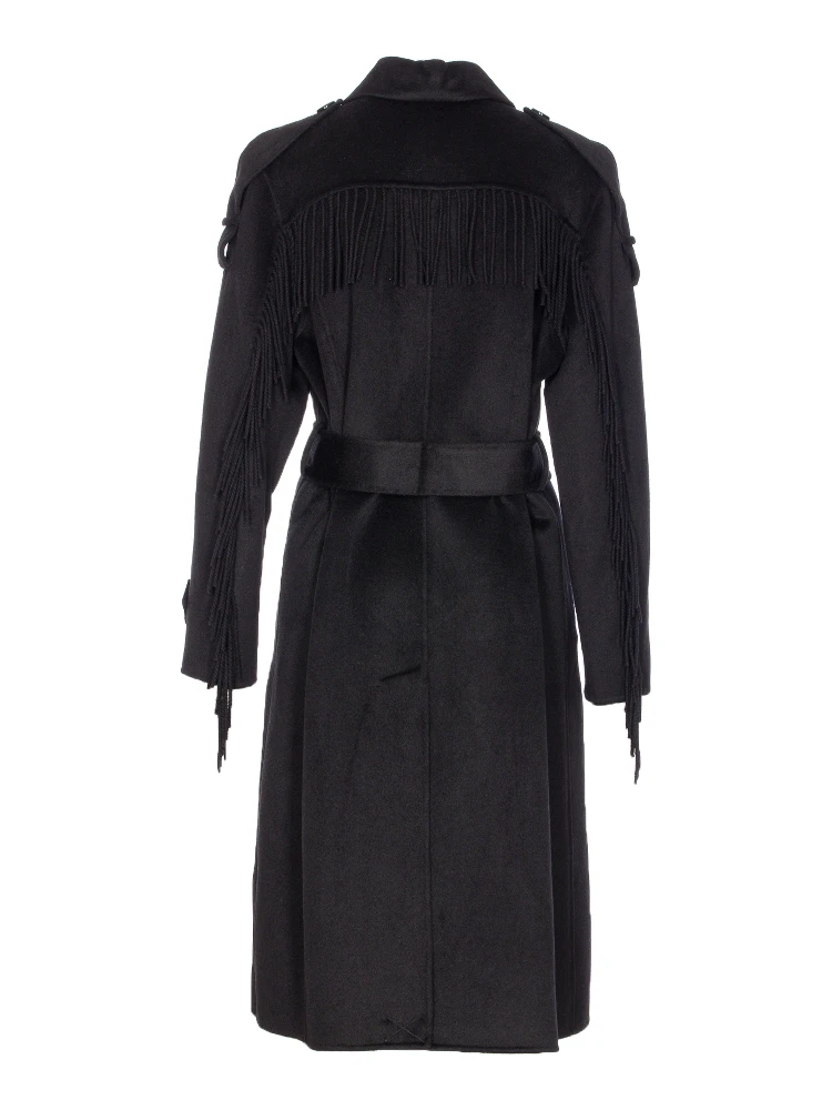 belted single-breasted coat alternative