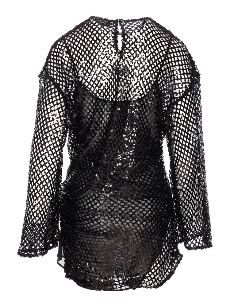 Black Sequin Mini Dress alternative