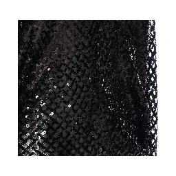 Black Sequin Mini Dress