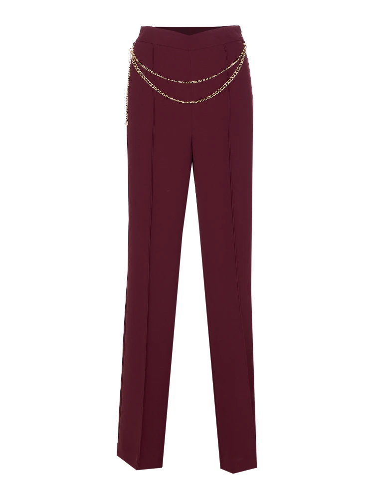 Twin-set Trousers Red