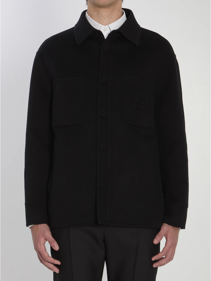 Wool overshirt