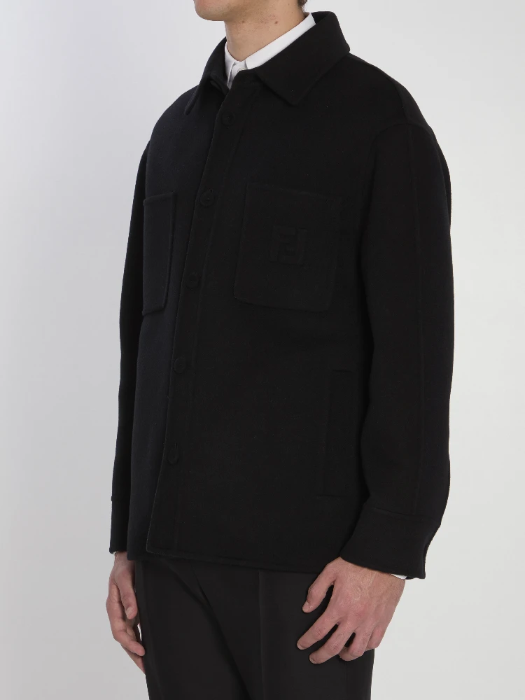 Wool overshirt alternative