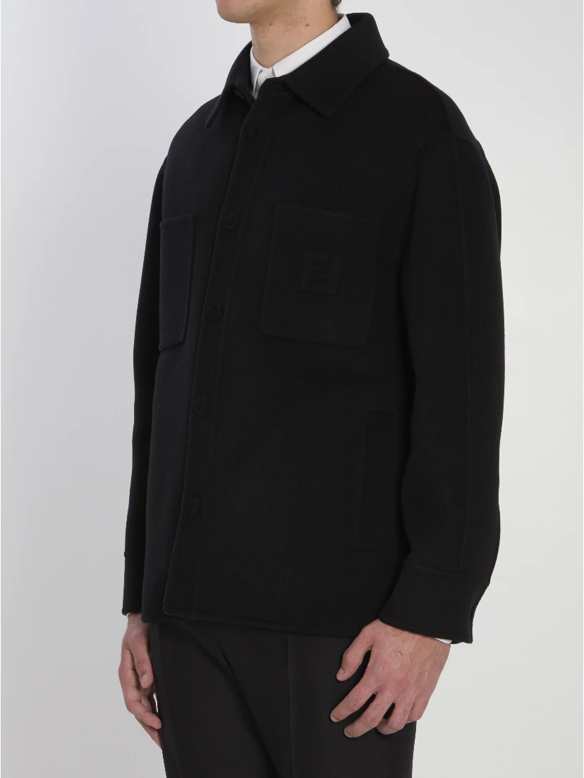 Wool overshirt