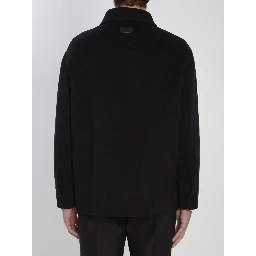 Wool overshirt