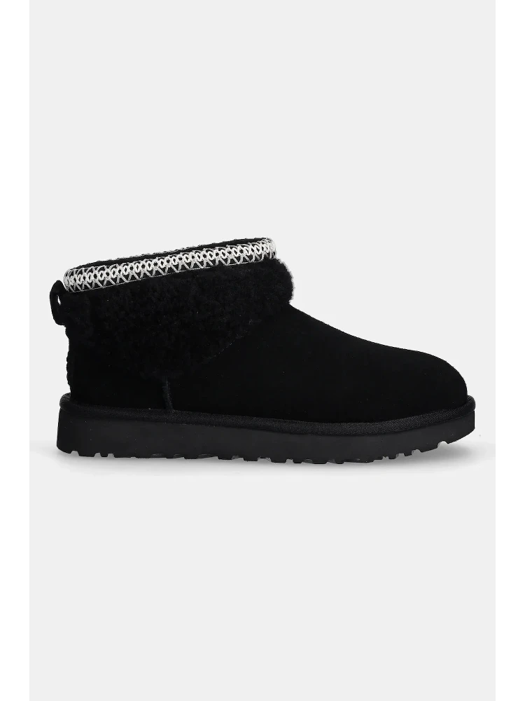 "Classic Ultra Mini Maxi Curly" ankle boots