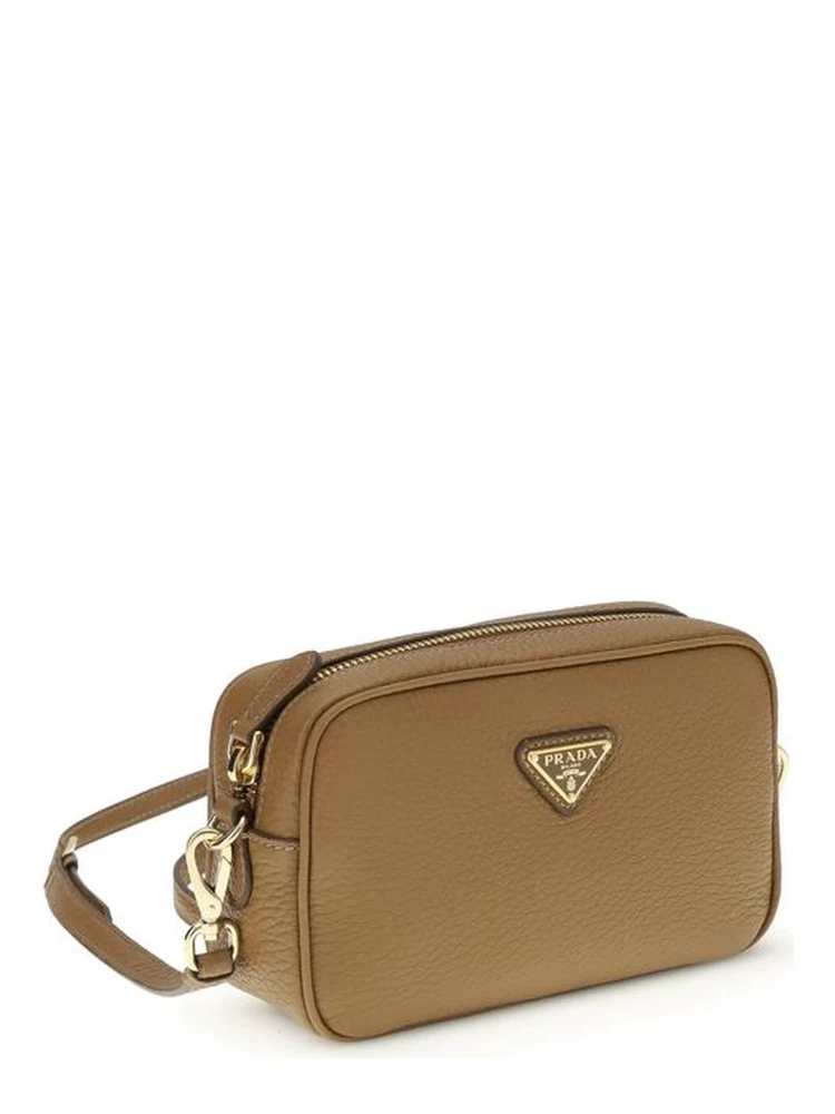 Beige Calf Leather Bos Taurus Shoulder Bag alternative
