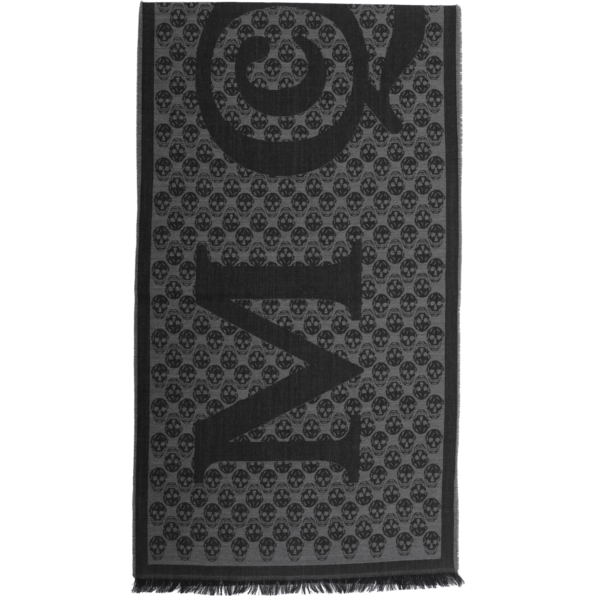 Alexander McQueen Scarfs Grey