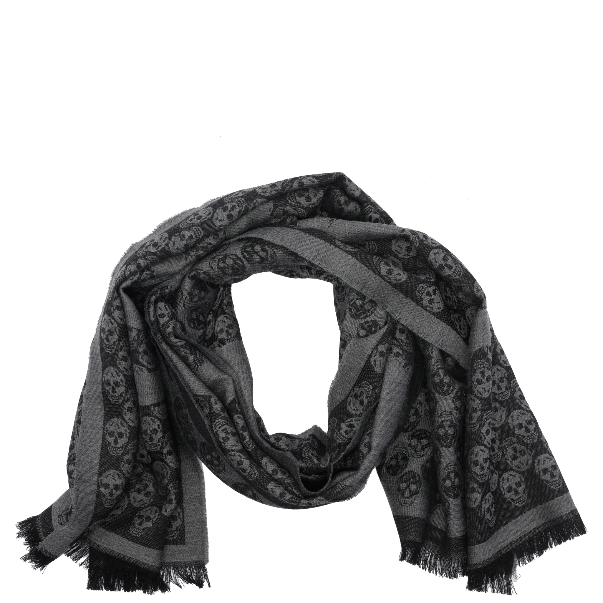 Alexander McQueen Scarfs Grey