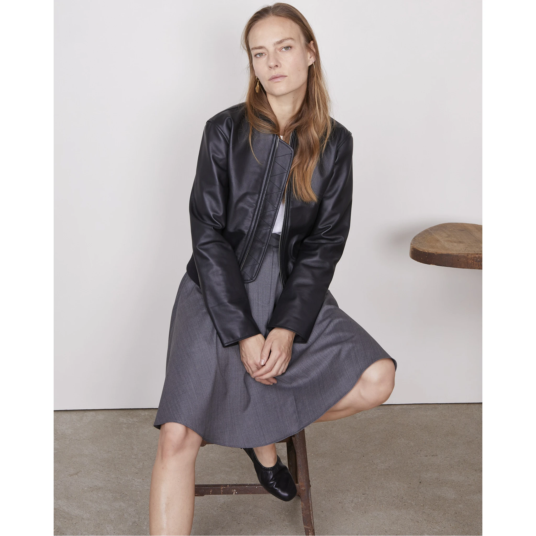 OFFICINE GENERALE Jackets Black