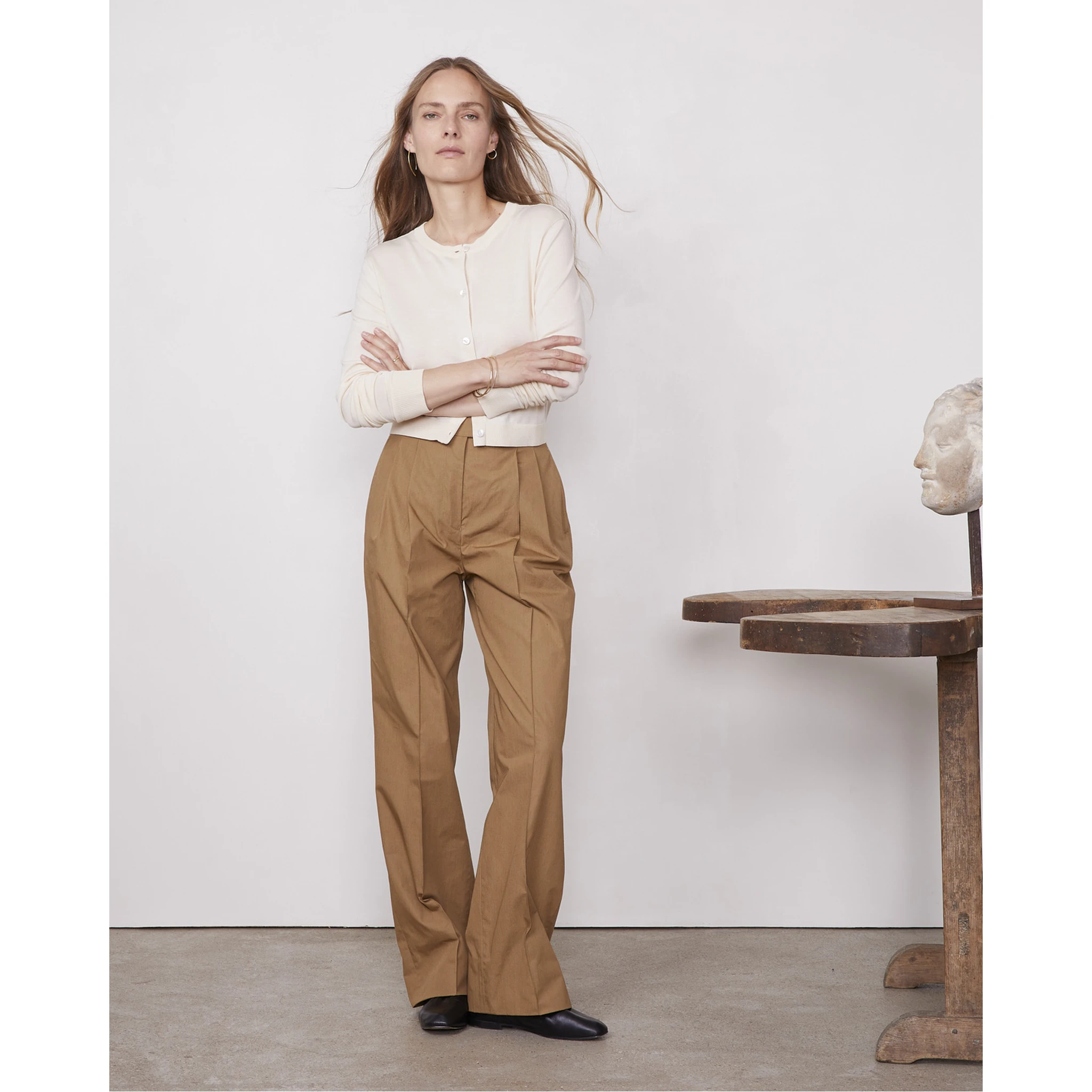 OFFICINE GENERALE البلوزات البيج