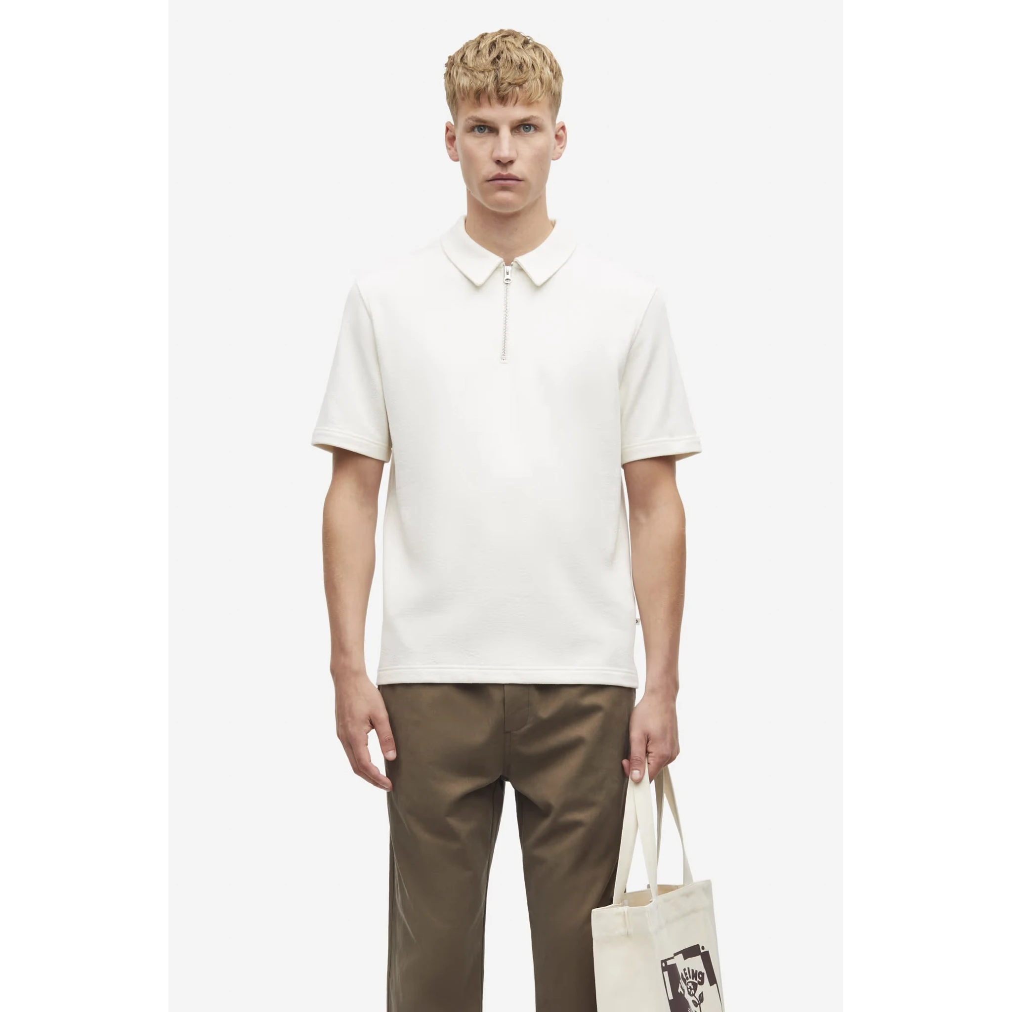 SAMSOE SAMSOE T-shirts and Polos White