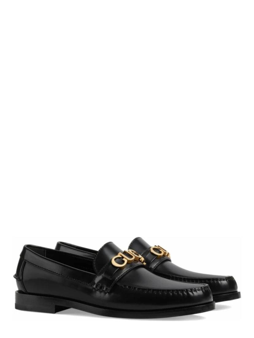 Cara Logo Snaffle loafers