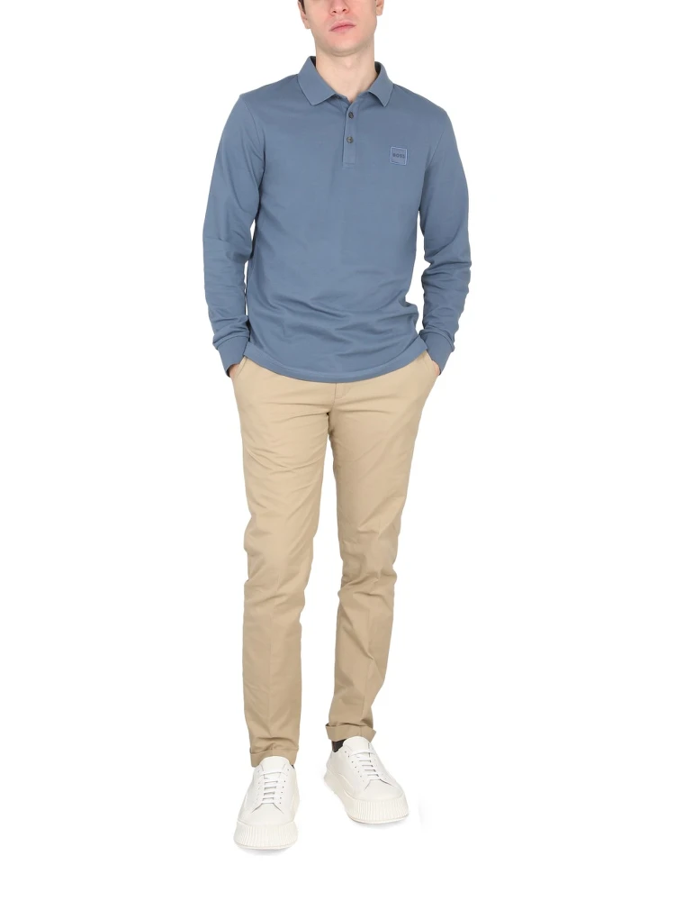 POLO WITH LOGO PATCH alternative