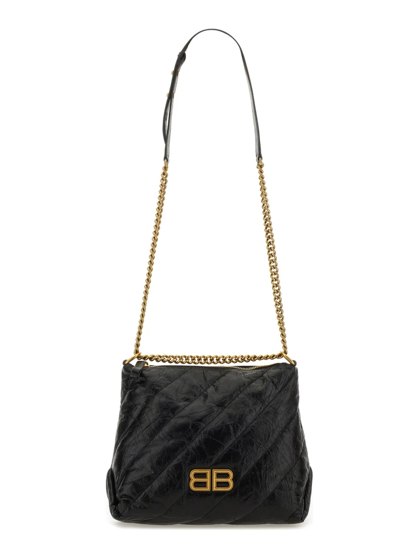CRUSH ZIPPED HOBO BAG