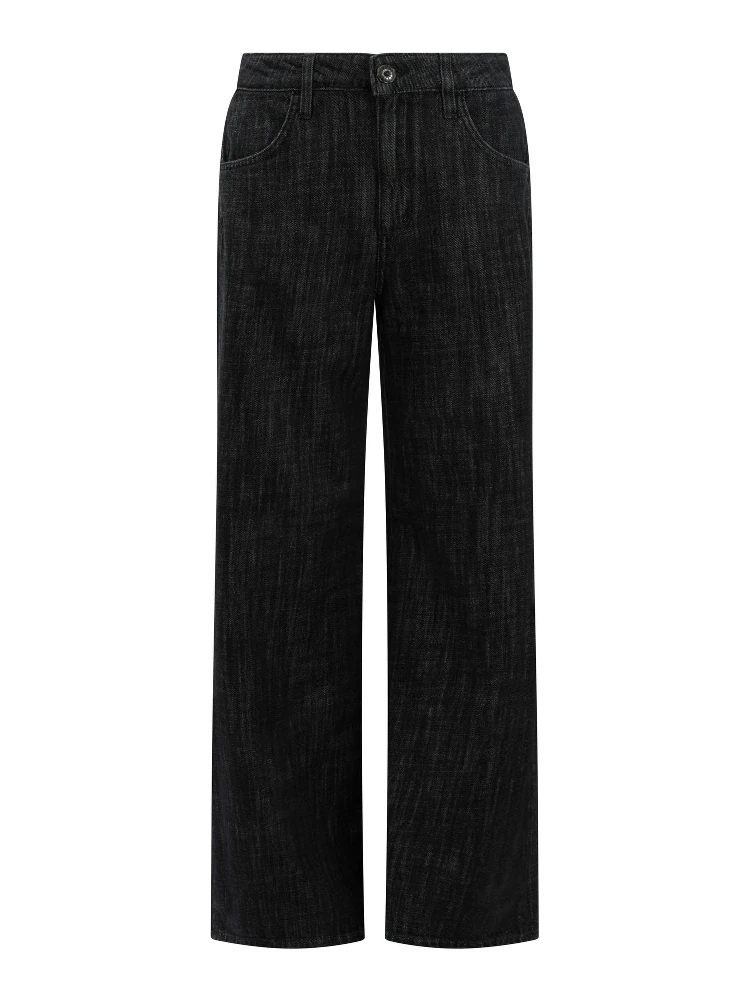 Wide leg jeans