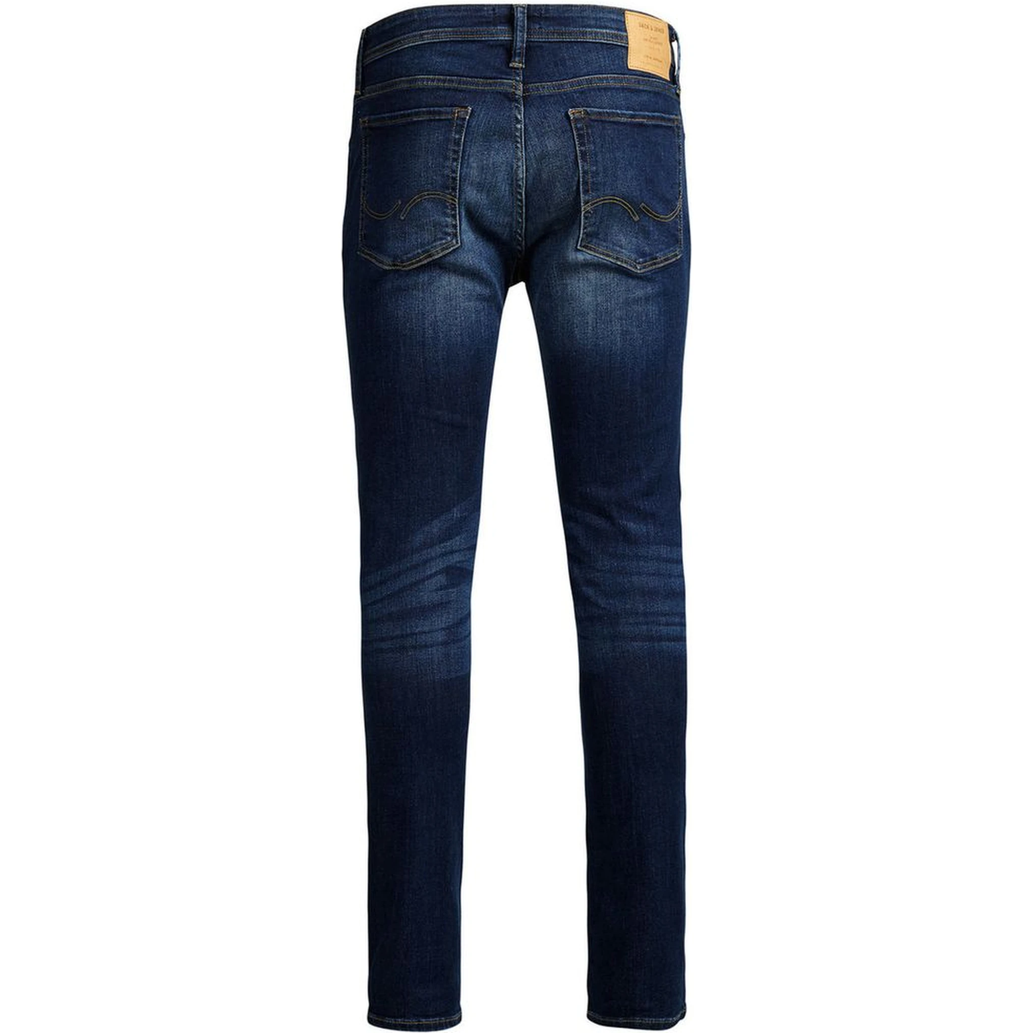 Blue Cotton Slim Fit Jeans