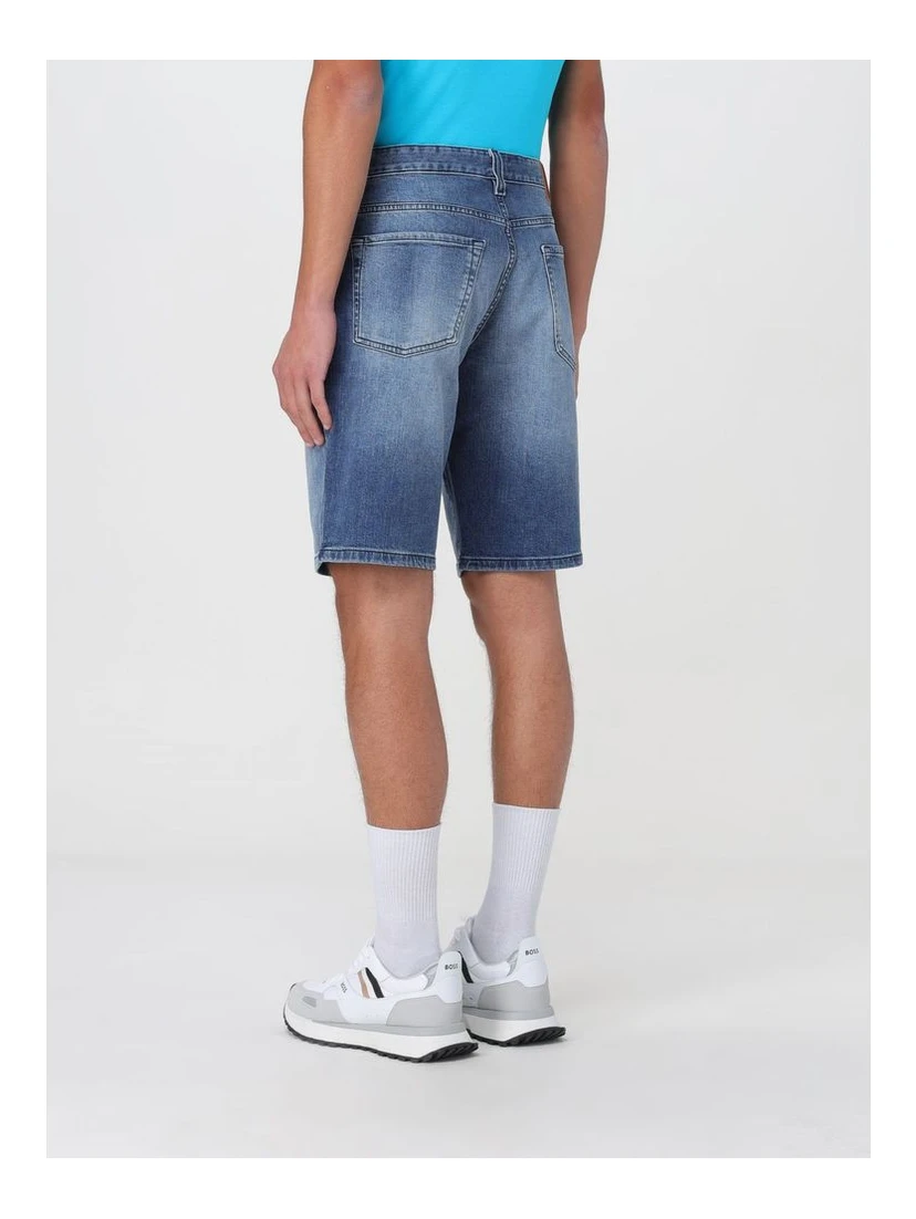 Blue Denim Shorts