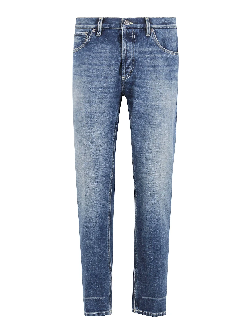 George mid-rise tapered jeans