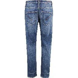George mid-rise tapered jeans