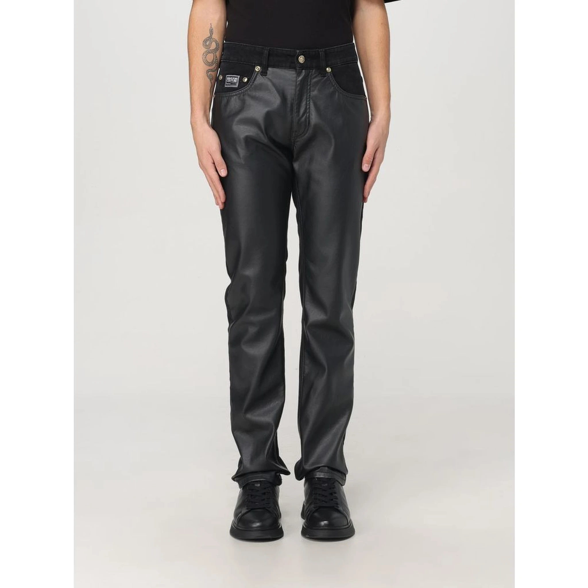 Black Leather Pants
