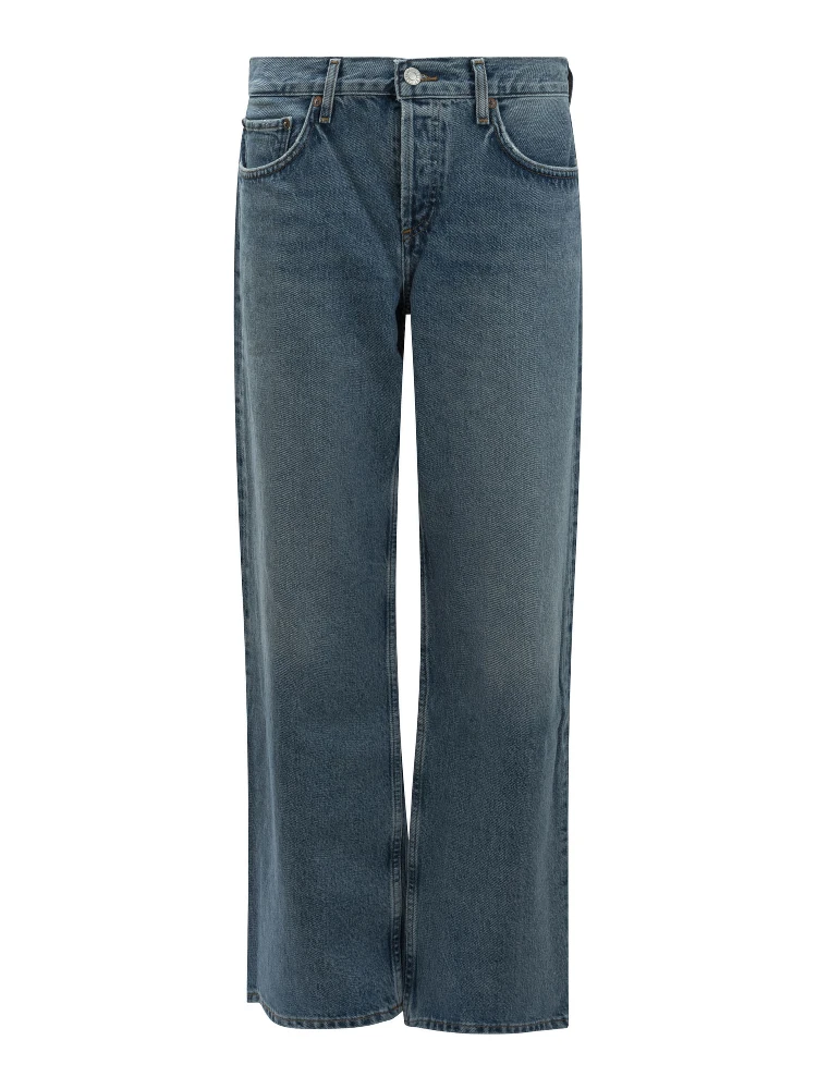 Wide leg jeans