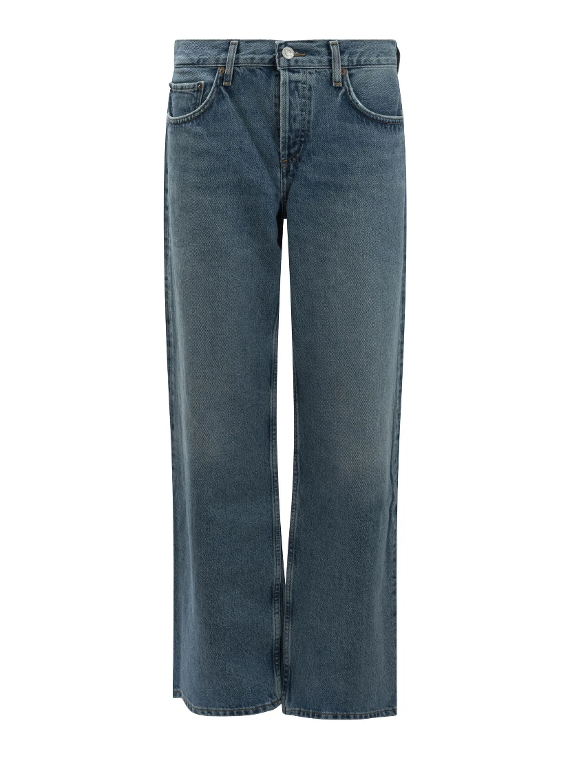 Wide leg jeans