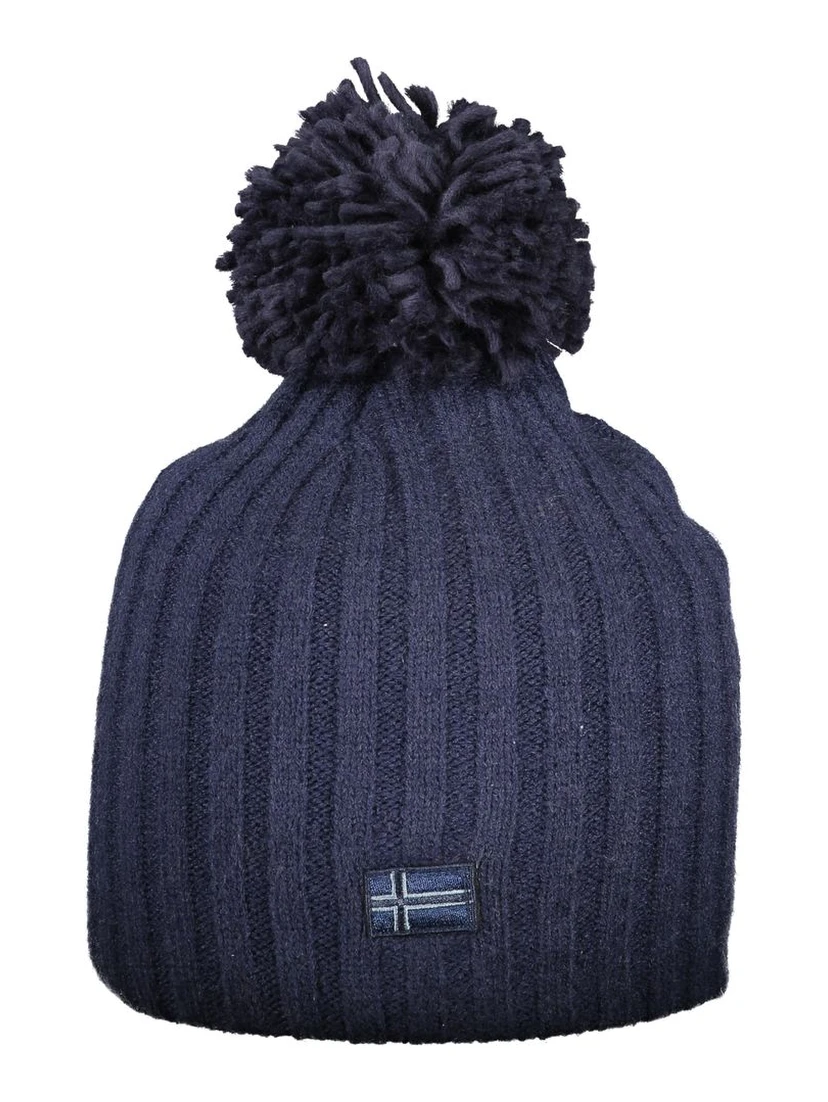 Blue Polyester Women Hat