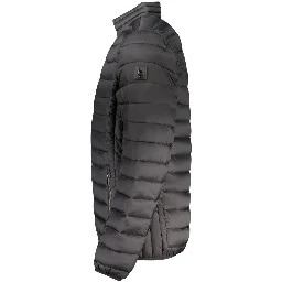 Black Polyamide Men Jacket