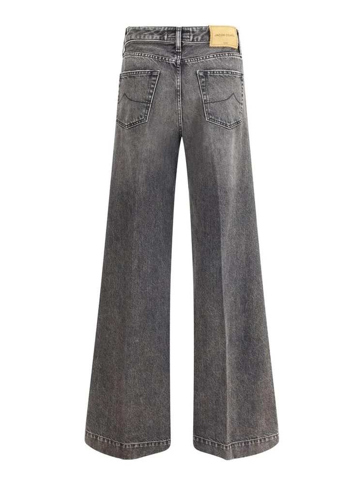 Gray Cotton Relaxed Fit Jeans alternative
