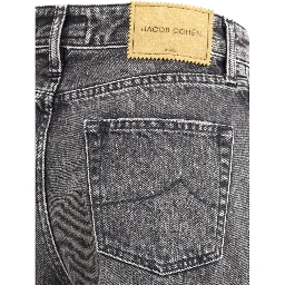 Gray Cotton Relaxed Fit Jeans