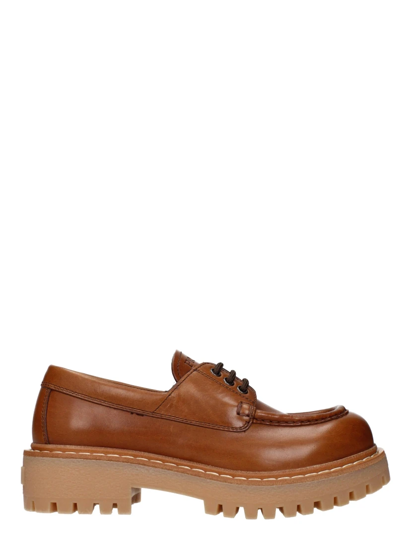 Brown Leather Oxfords And Derbies