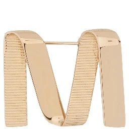 BROOCH WITH LOGO